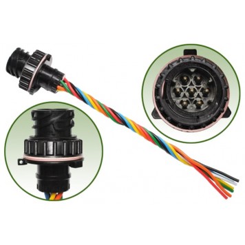 Разъем фонаря AMP 7-контактный ПАПА 680079 