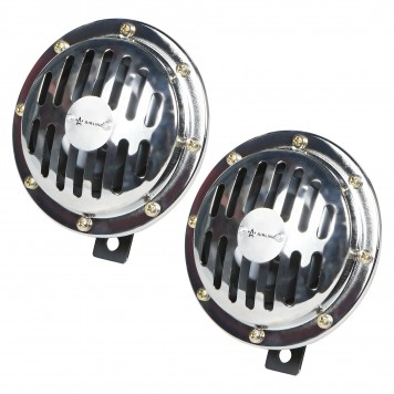 Дисковый звуковой сигнал 24В 125мм (комплект 2шт)