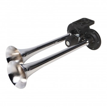 Пневматический звуковой сигнал 24В 125дБ (370/415Гц)