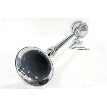 Сигнал звуковой однорожковый 24 V (дудка, хром, L 640 мм)