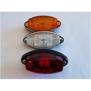 Указатель габарита (Лодочка) бел LED (16044) 