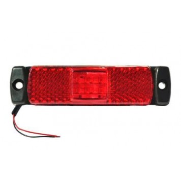 Фонарь габаритный диодный желтый для грузовика -1