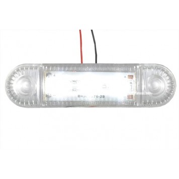 Указатель габаритов LED белый  L - 950 мм, 3 диода