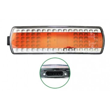 Фонарь задний LED правый с разъемом КамАЗ 5490, МАЗ