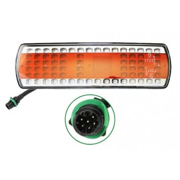 Фонарь задний LED правый с кабелем и AMP разъемом КамАЗ 5490, МАЗ