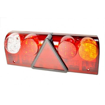 Фонарь задний LED прав. с кабелем EUROSTAR II, желто-белый светодиодный 