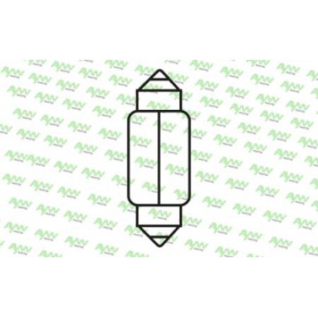 Лампа накаливания C5W T11X41 12V 5W SV8.5 (10шт/упак) 