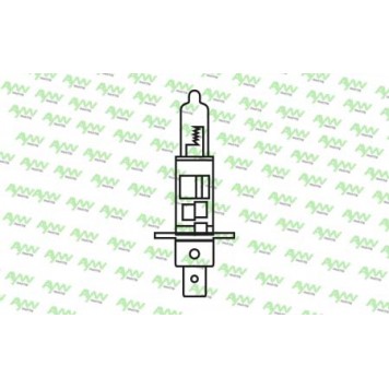 Лампа галогеновая H1 12V 55W P14.5S YELLOW (1шт) 