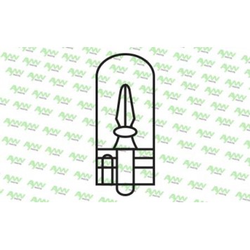 Лампа накаливания W5W T10 12V 5W W2.1X9.5d BLUE (10шт/упак) 