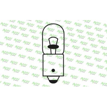 Лампа накаливания T2W T8.5 12V 2W BA9S (10шт/упак) 
