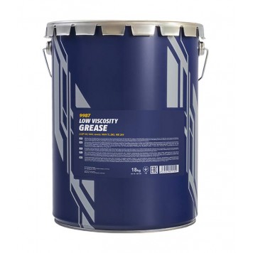 Смазка 9987 Mannol Low Viscosity Grease 18 кг.METAL 