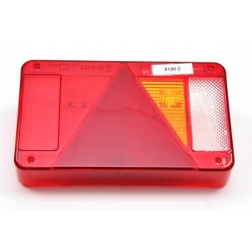 Стекло фонаря заднего универсального для грузового автомобиля L0100C/R0100C