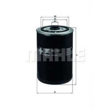 Фильтр топливный KNECHT KC197 на  Renault Magnum, Renault Premium