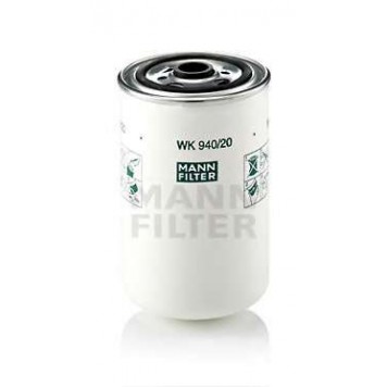 Фильтр топливный MANN-FILTER WK940/20 на Renault Magnum, Renault Premium