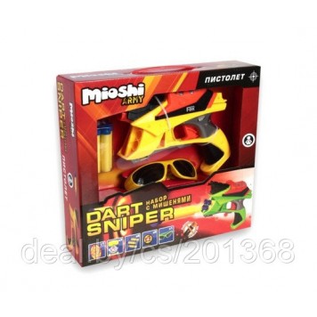 Игрушечный пистолет "Dart sniper" (пистолет 1 шт., пули 8 шт., мишени 10 шт., очки 1 шт.) MAR1102-005 