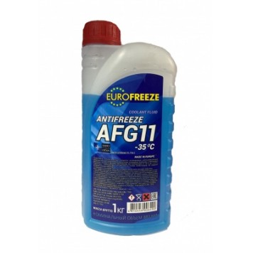 EUROFREEZE Antifreeze AFG 11 -40C 1кг (0,88л) синий 