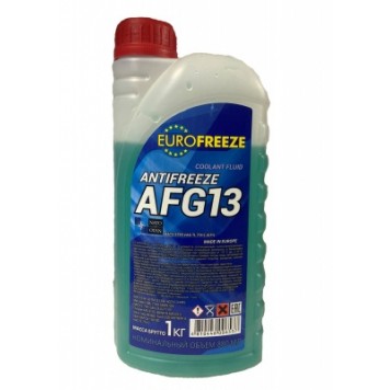 EUROFREEZE Antifreeze AFG 13 -40C 1 кг (0,88Л) зеленый 