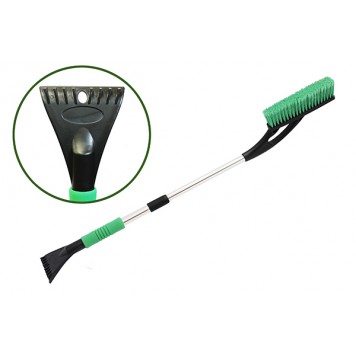 Щетка для снега телескопическая со скребком (L=75-94 см) 