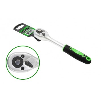 Ключ-трещотка 1/4", L=150мм (45 зуба) 