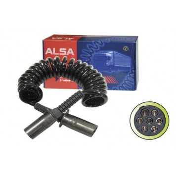 Кабель электрический L=4,5м (разъем металл N-type, 6x1 мм2 +1x1,5 мм2) 