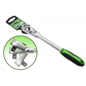 Ключ-трещотка шарнирный 1/2", L=250 мм (72 зуба) 