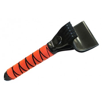 Скребок для льда с двойным лезвием 10х24 см 