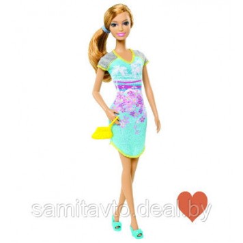 Кукла Барби BHV08 на пижамной вечеринке BHV08, шатенка 