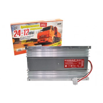 Преобразователь напряжения 24, 12V, 30А (СОНАР ПН30) 
