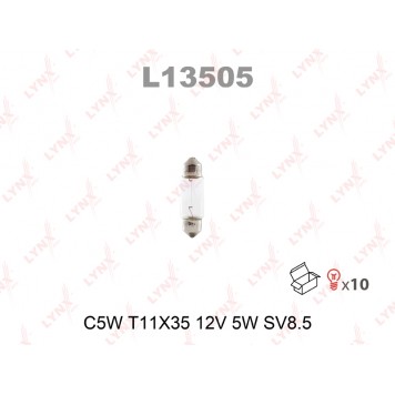 Лампа C5W 12V T11X35 5W SV8.5 