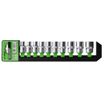 Набор головок шестигранных 1/2" (10 предметов) 