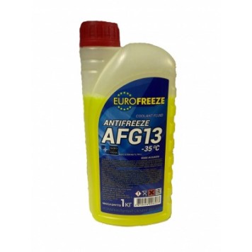 Антифриз желтый EUROFREEZE AFG 13 -40C 1кг 0,88Л 
