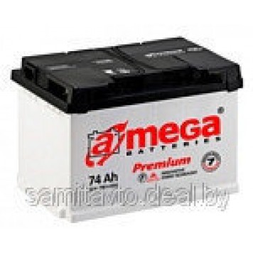 Автомобильный аккумулятор A-mega Premium 74 А/ч