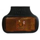 Фонарь габаритный боковой диодный с креплением (желтый) DLB