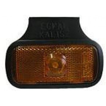 Фонарь габаритный боковой диодный с креплением (желтый) DLB