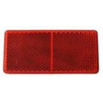 Катафот прямоугольный на липучке (белый, желтый, красный)