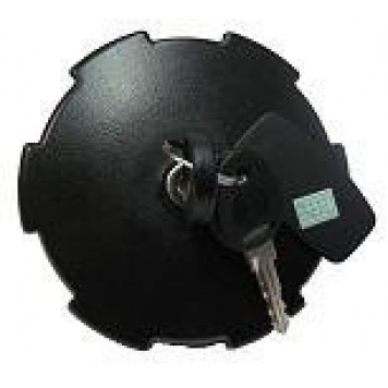 Крышка топливного бака (d80) с ключом и защитой, с цепочкой (пластик), универсальная, АТ-063