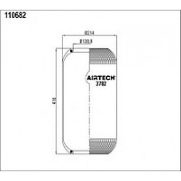 Пневмоподушки AirTech 3782