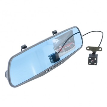 Видеорегистратор-зеркало автомобильный AVS VRM-406FH 