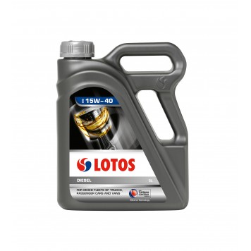 Масло моторное минеральное LOTOS DIESEL 15W-40 (5 л.)